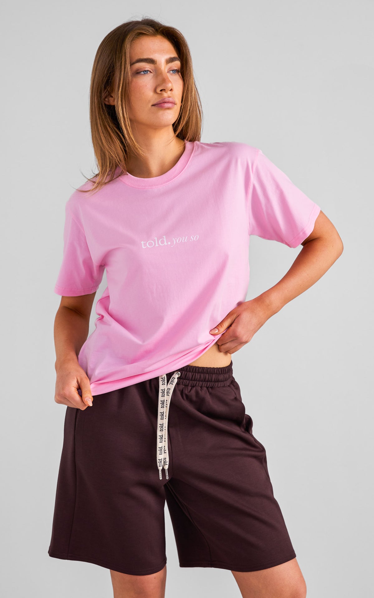 Ricco Unisex Tshirt - Pink