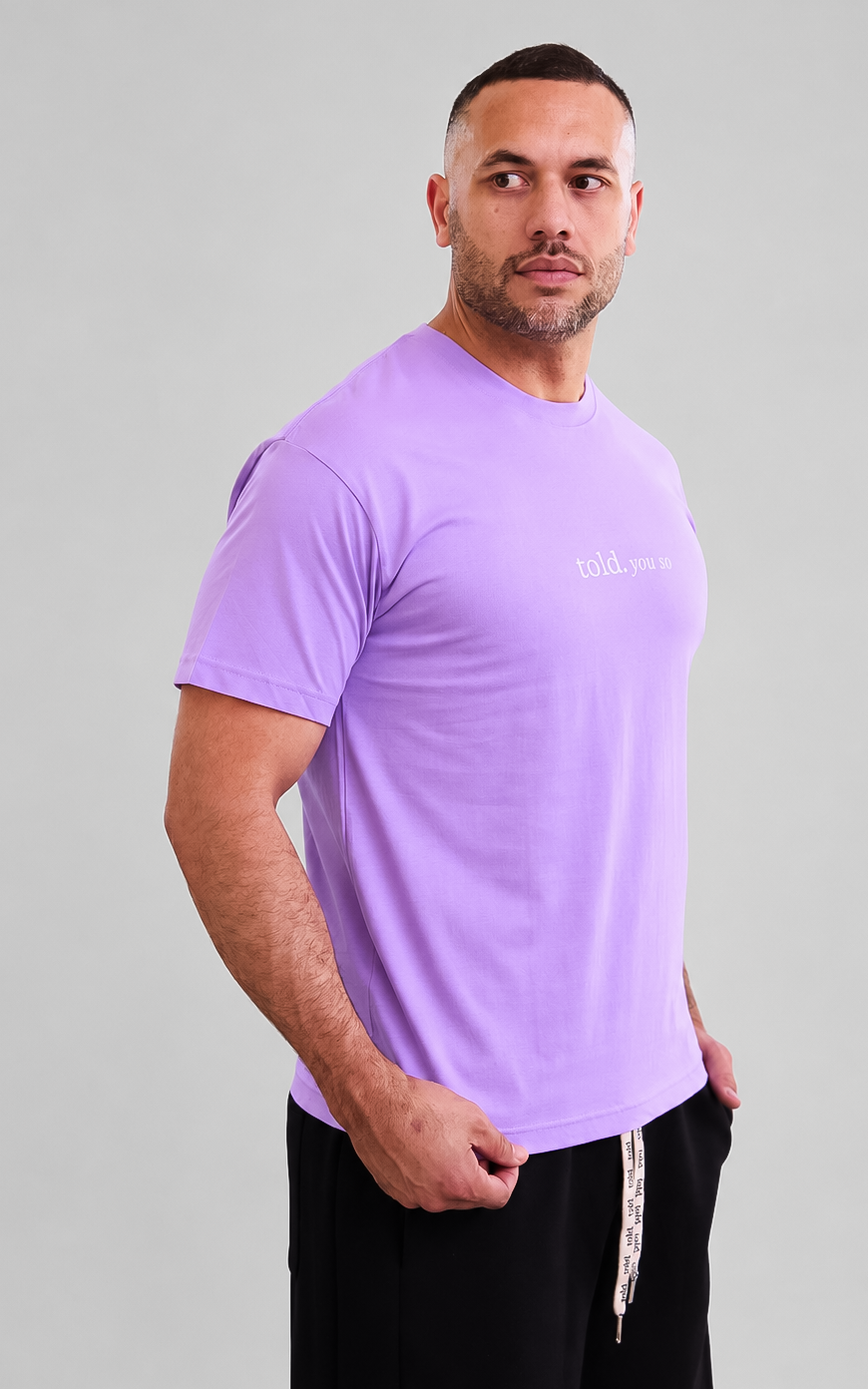 Ricco Unisex Tshirt - Lilac
