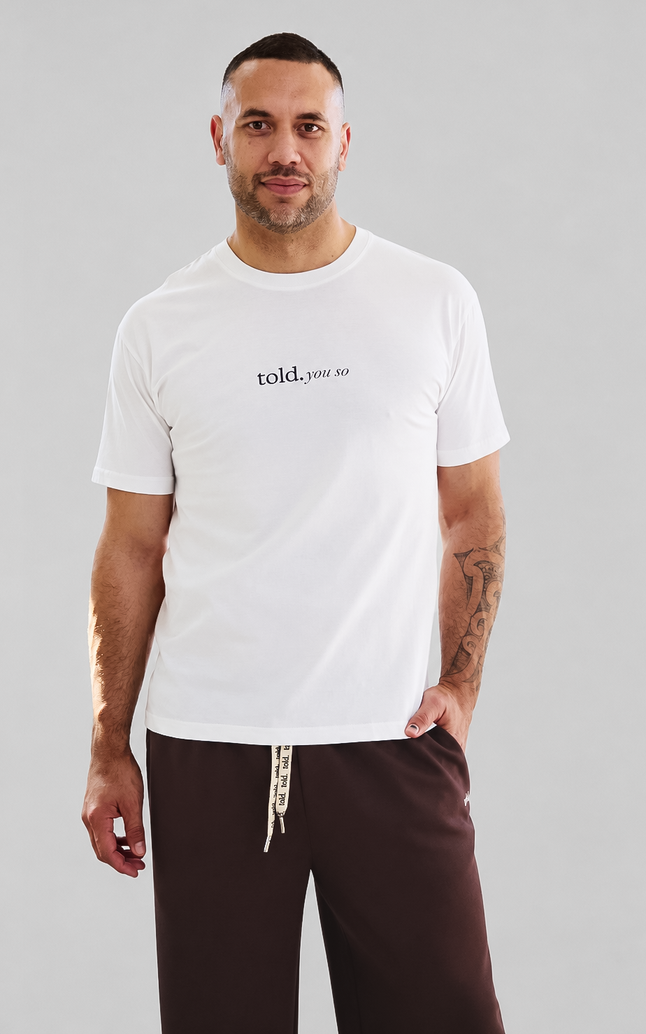 Ricco Unisex Tshirt - White