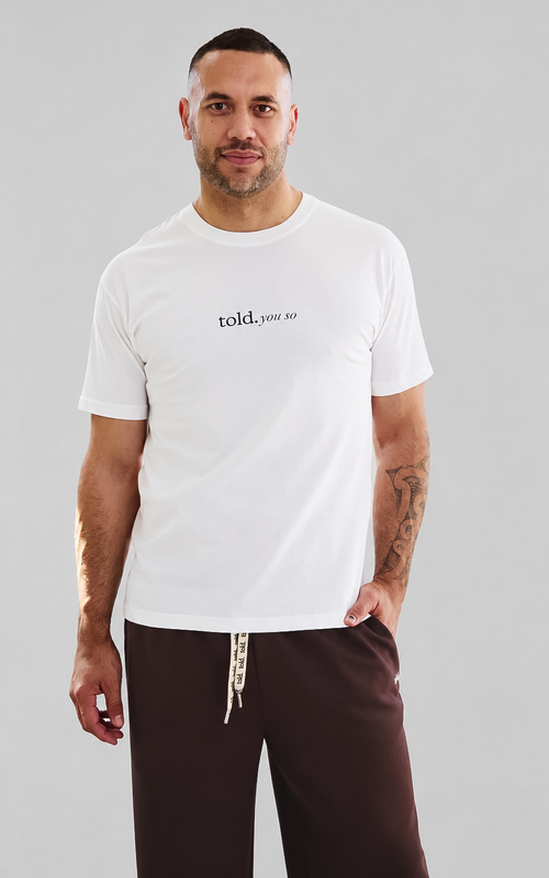 Ricco Unisex Tshirt - White