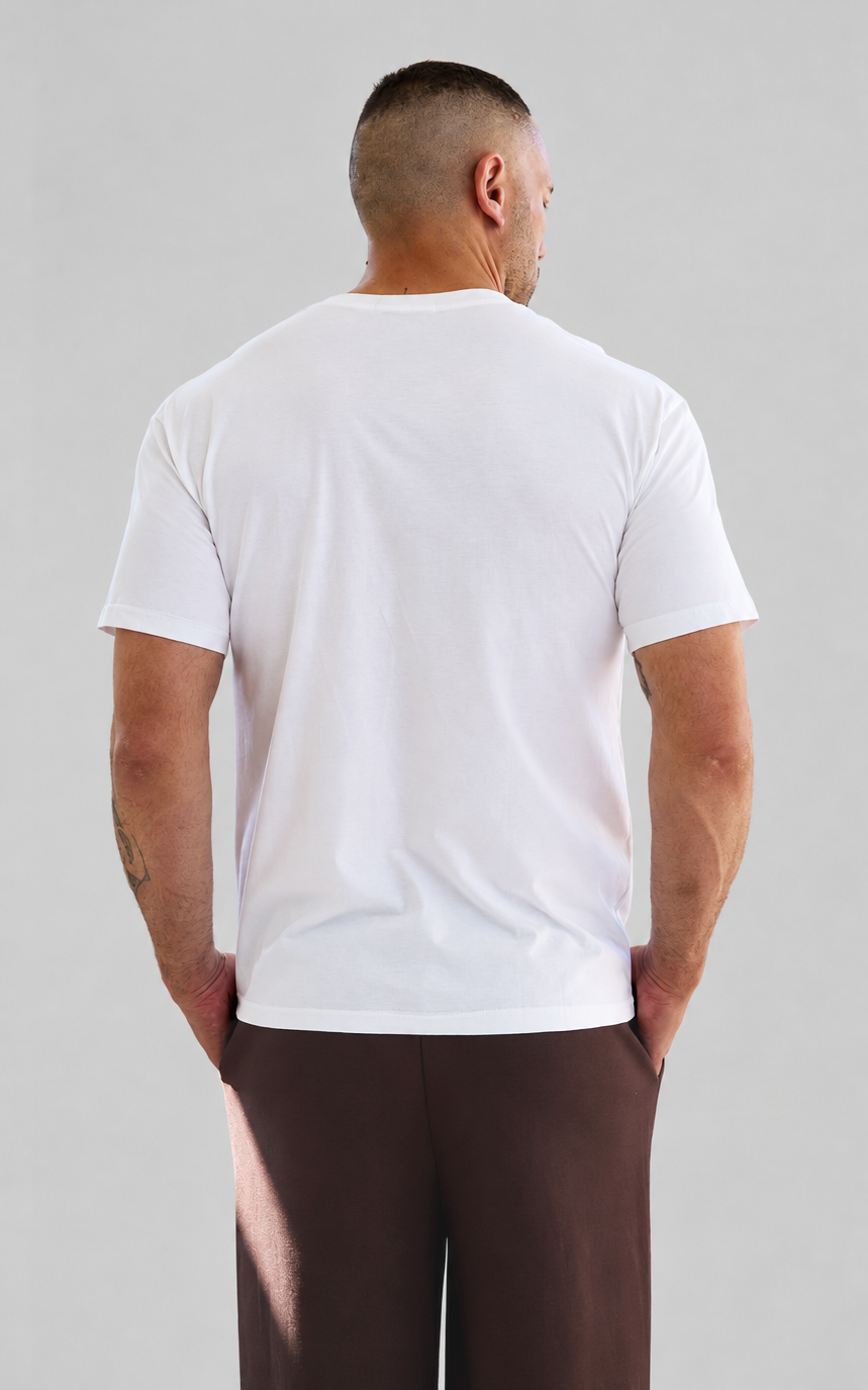 Ricco Unisex Tshirt - White
