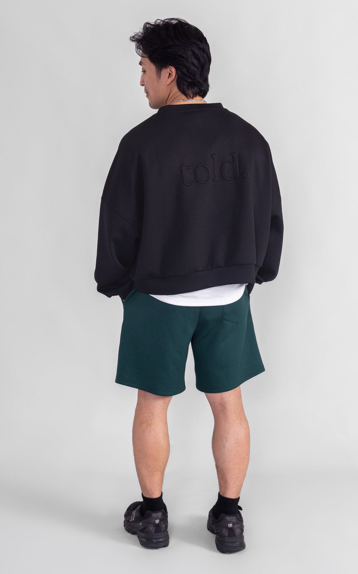 Rehka Crew Neck Jumper - Black