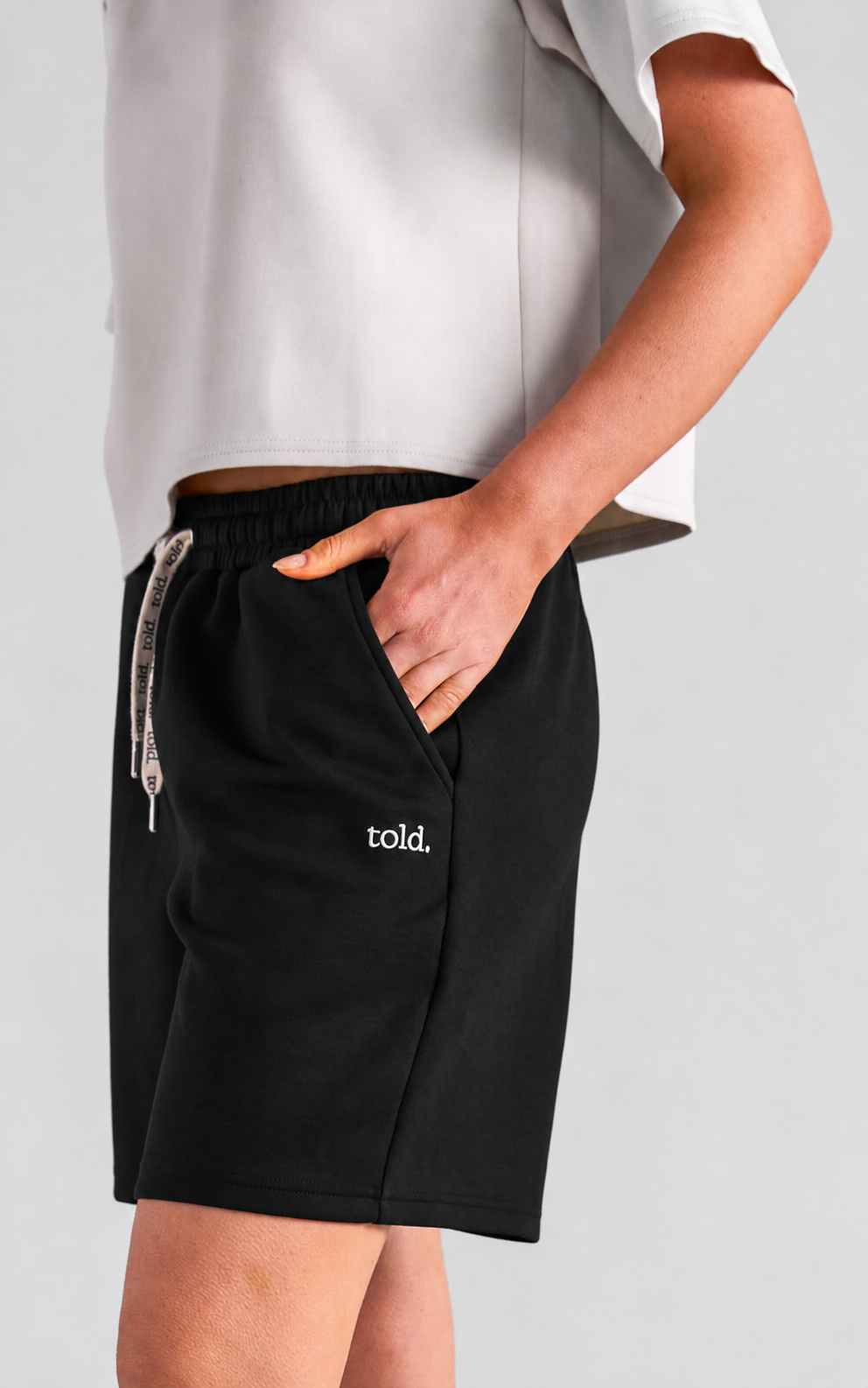 (PREORDER) Rich Unisex Shorts - Black