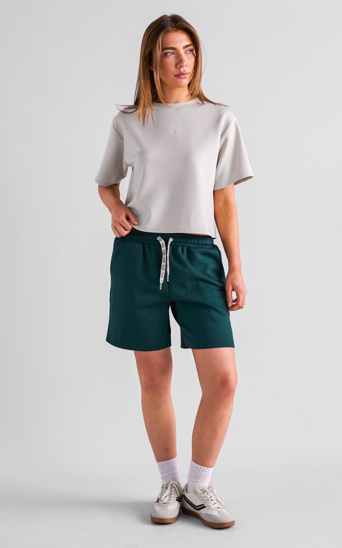 (PREORDER) Rich Unisex Shorts - Forest Green