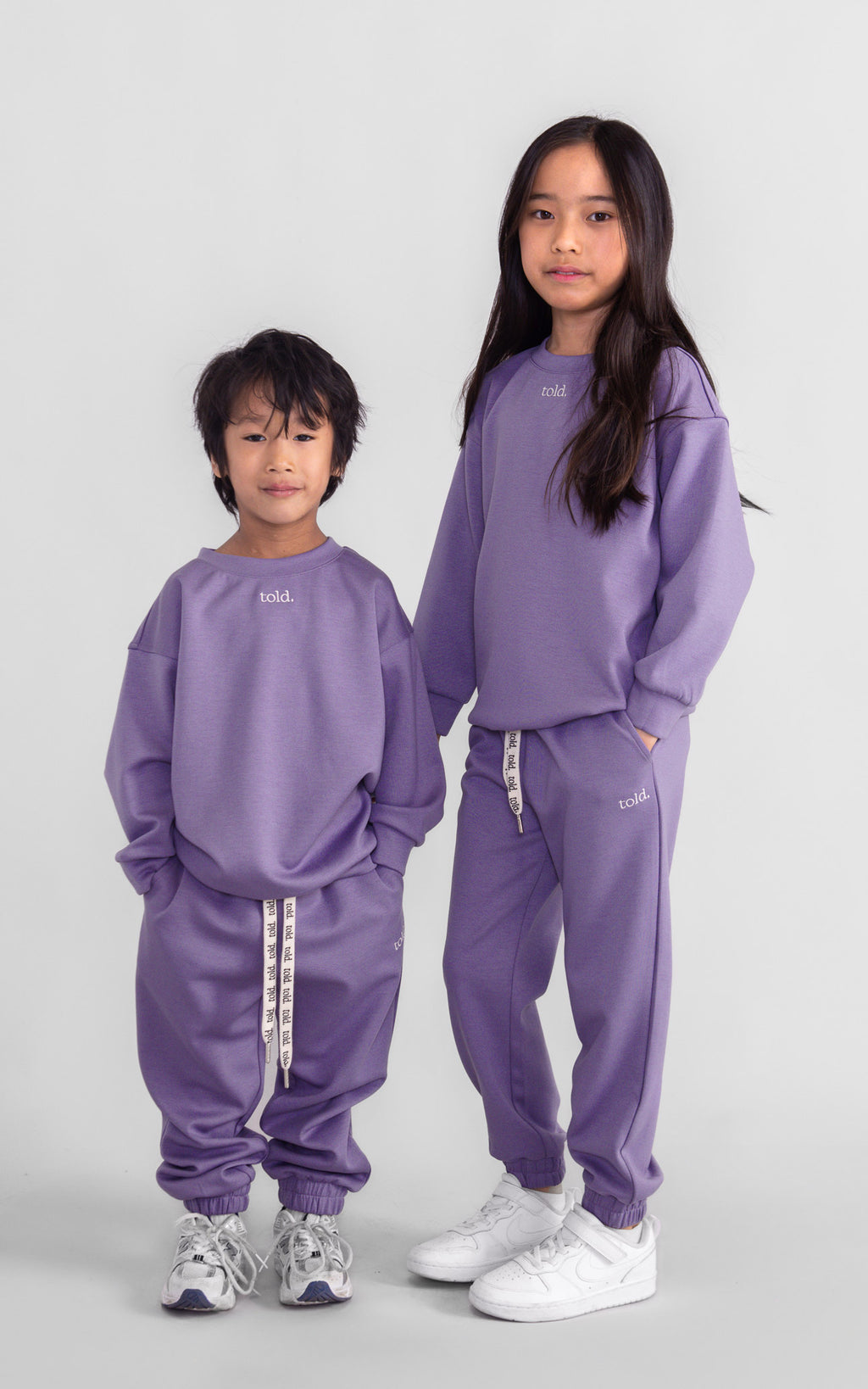 River Kids Trackpants - Purple