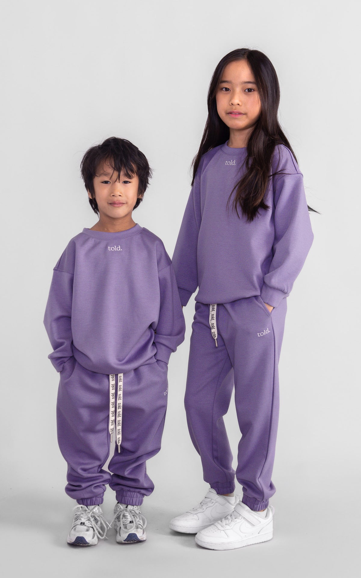 River Kids Trackpants - Purple