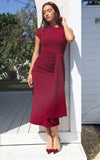 Saskia Maxi Dress - Wine