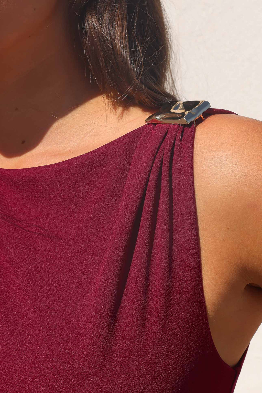Saskia Maxi Dress - Wine