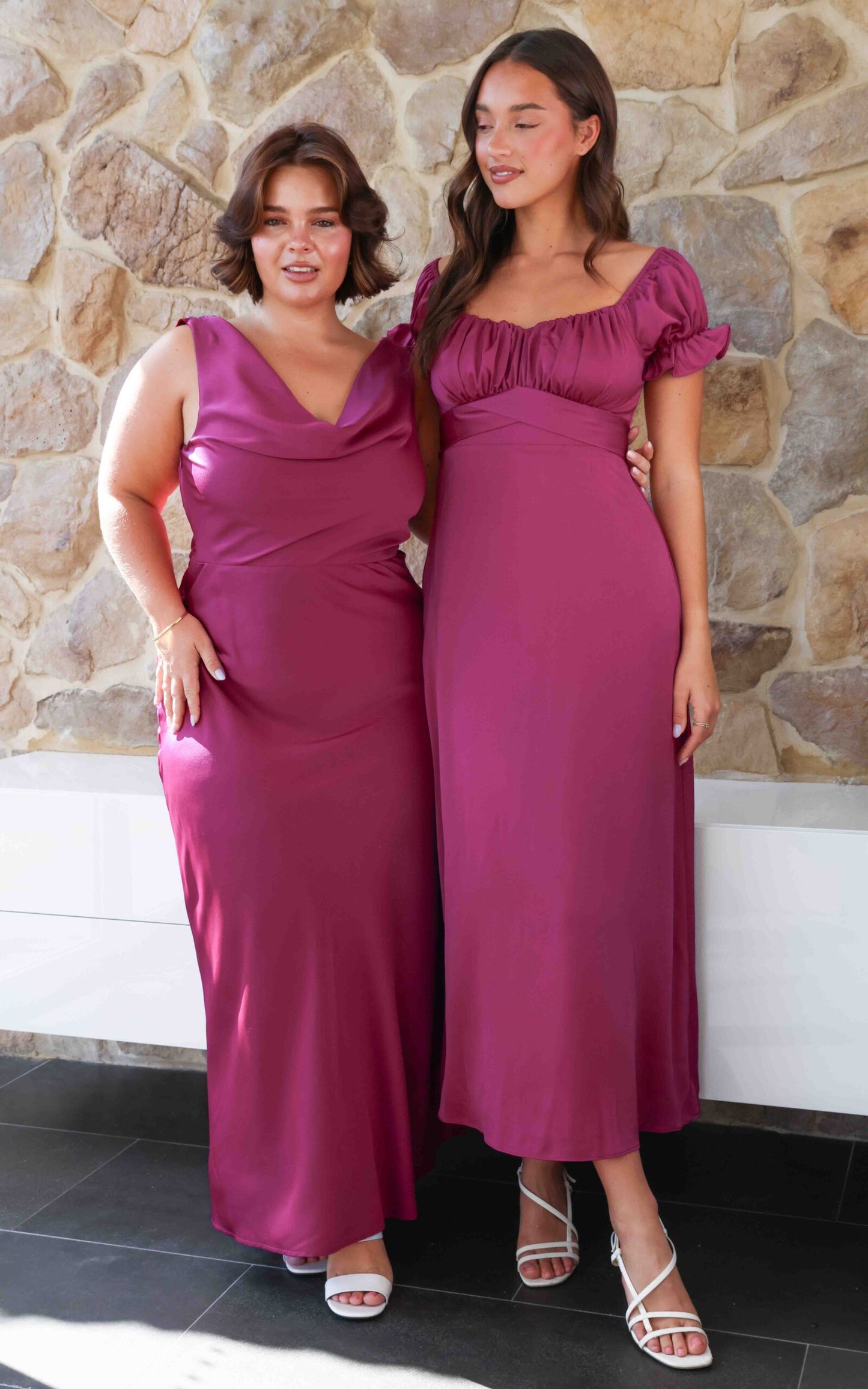 (Preorder) Schiffer Maxi Dress - Plum