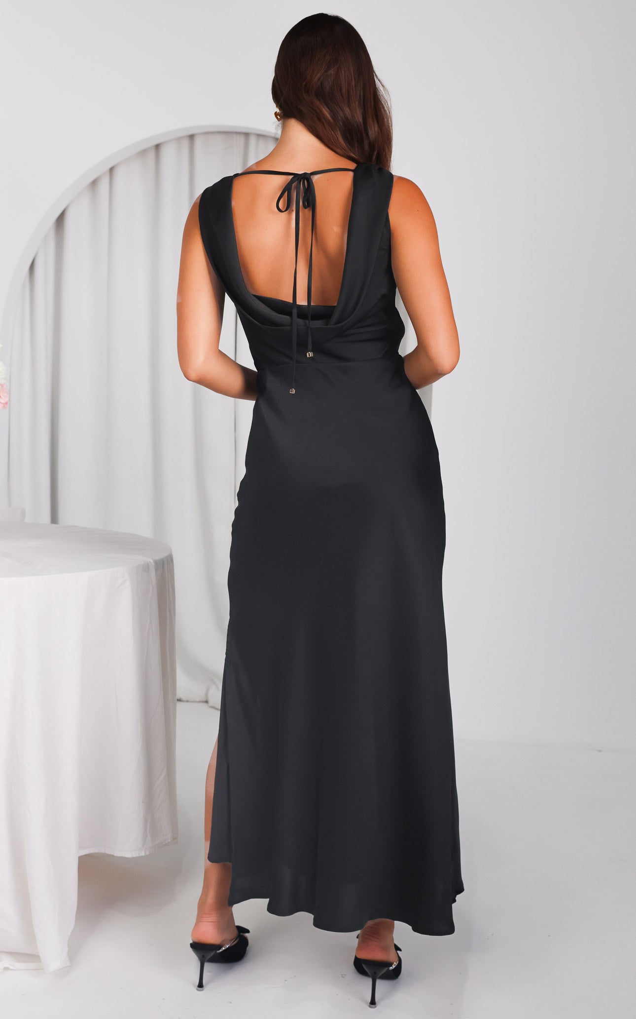 Schiffer Maxi Dress - Black
