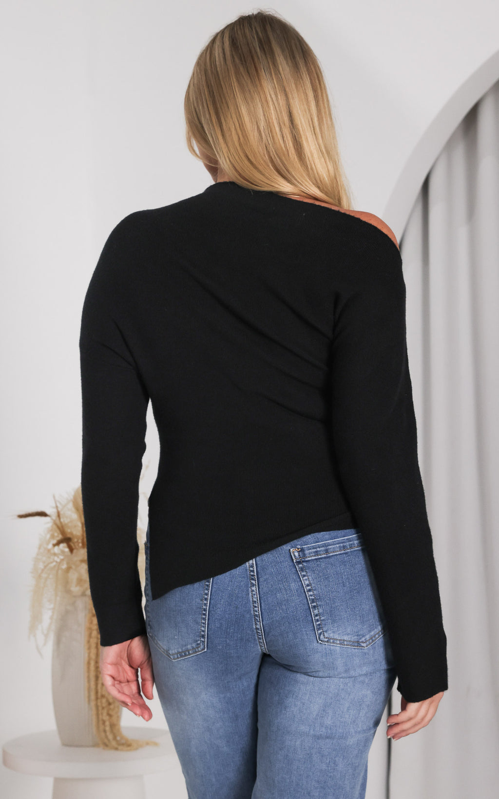 Simpson Knit Top - Black