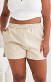 Siya Pu Shorts - Beige