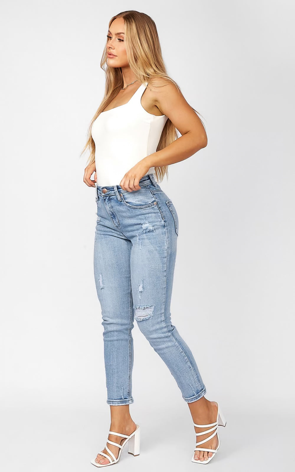 Slasher Jeans - Vintage Blue