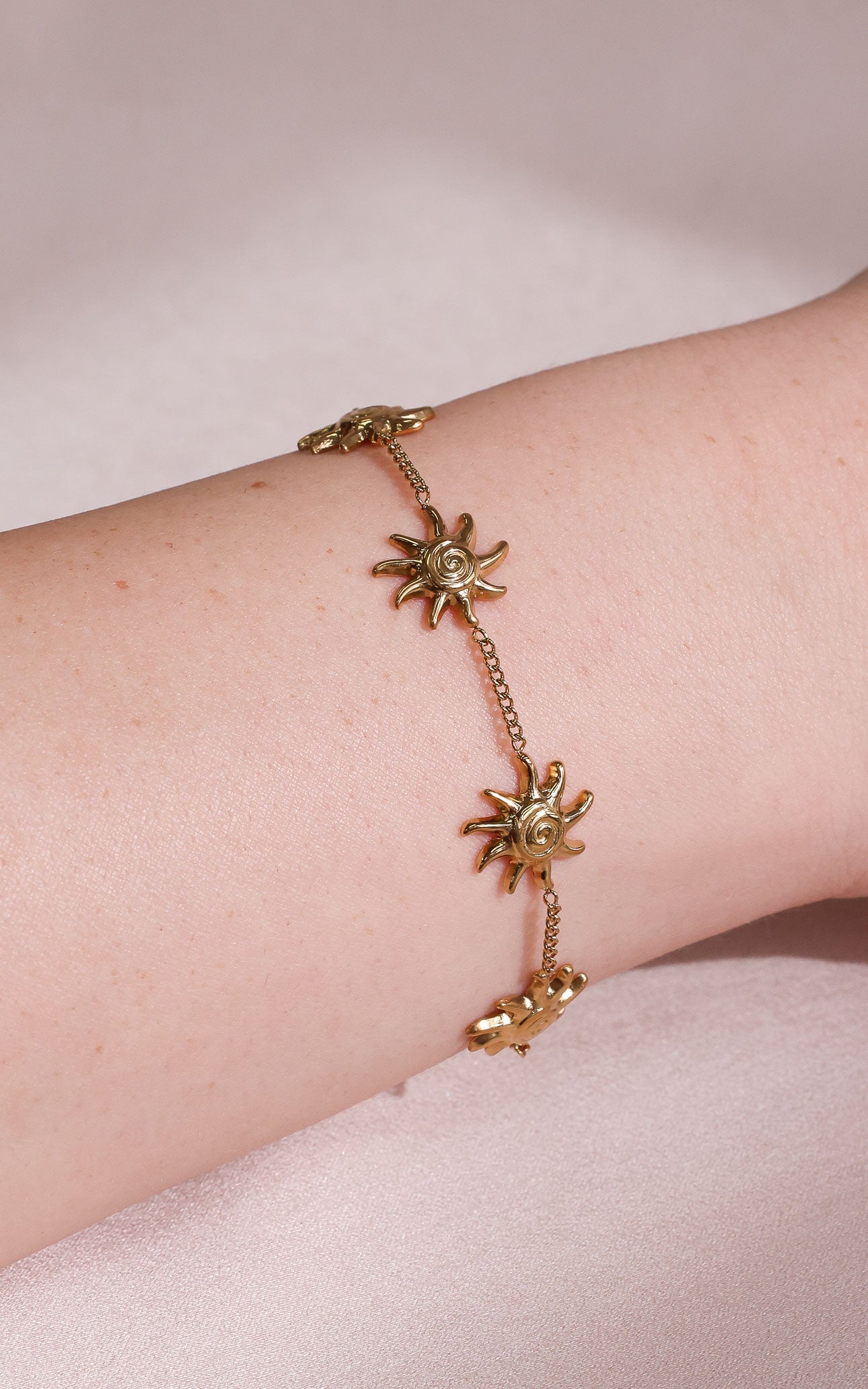 Raylus Bracelet - Gold Sun