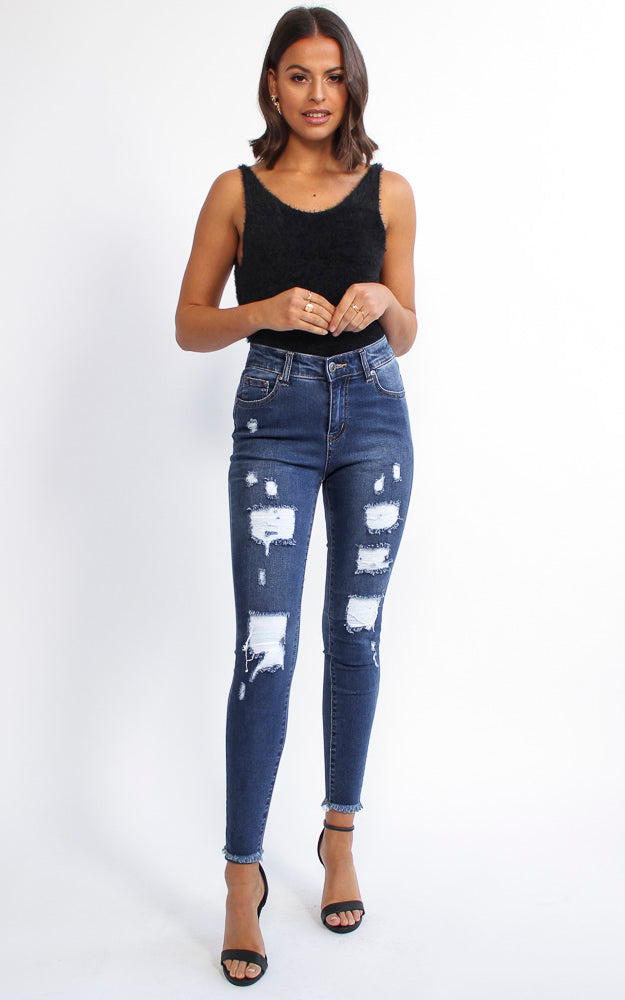 Spell Bound Jeans - Dark Blue