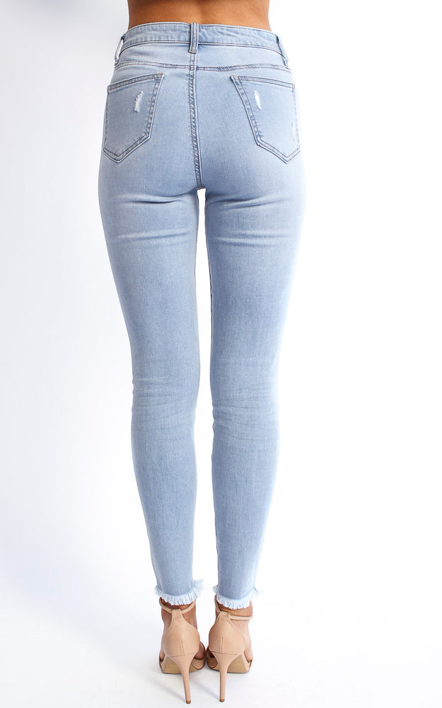 Spell Bound Jeans - Light Blue