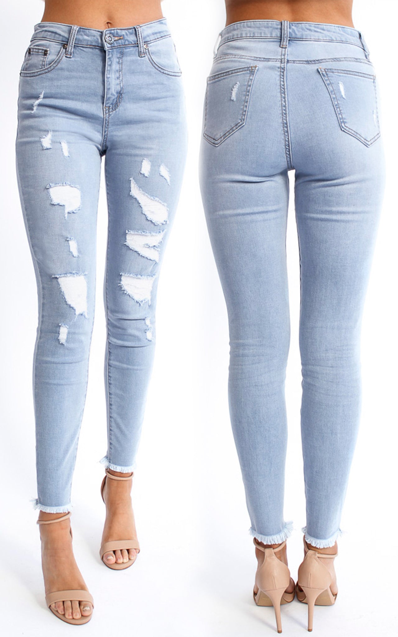 Spell Bound Jeans - Light Blue