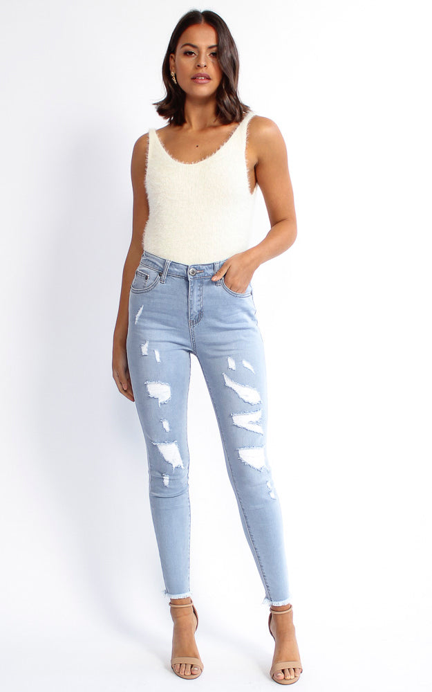 Spell Bound Jeans - Light Blue