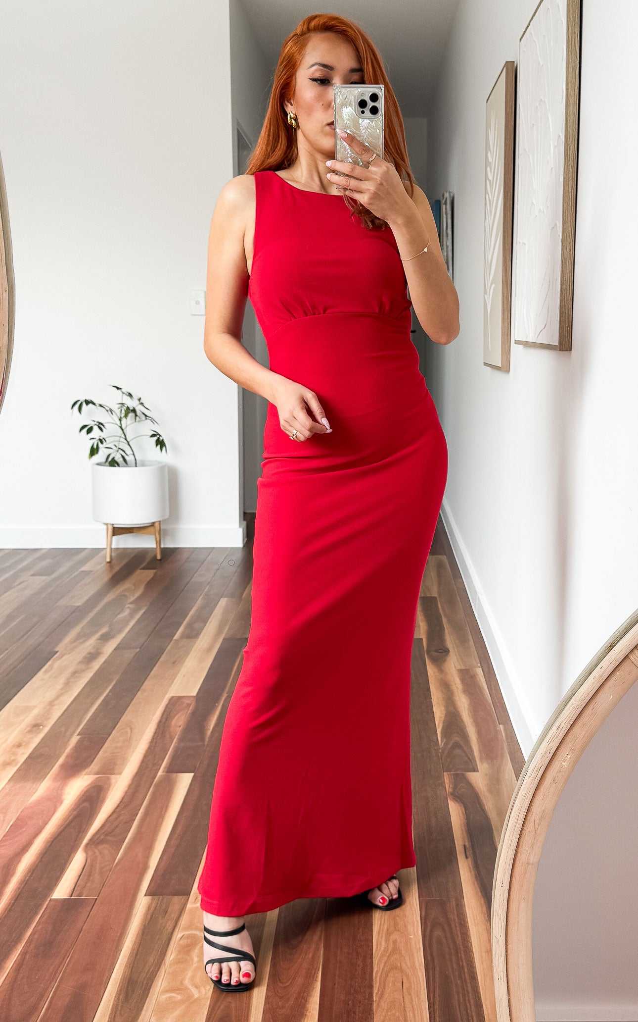 Sylvie Maxi Dress - Red
