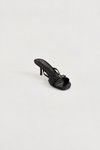 Saylor Mid Heels - Black Croc
