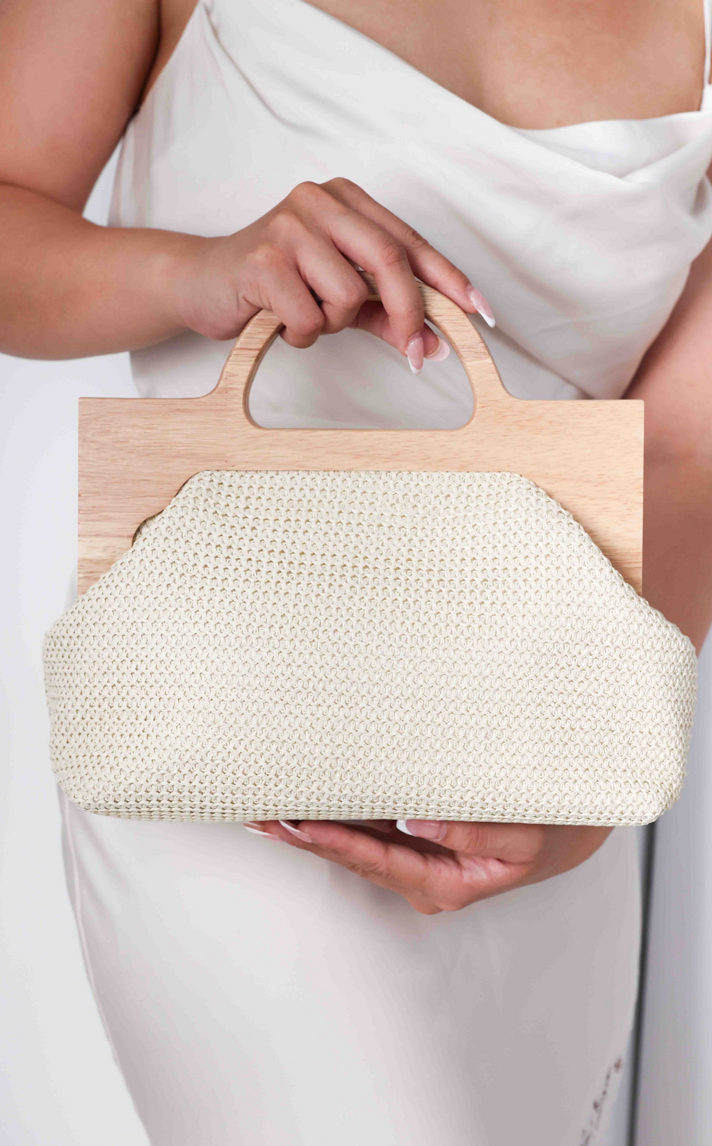 Seychelles Straw Bag - Light Beige