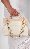 Seychelles Straw Bag - Light Beige