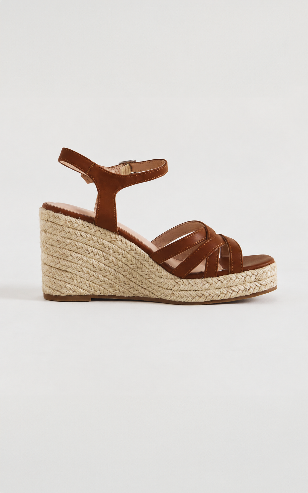 Selina Wedges - Brown