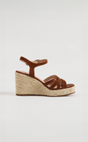 Selina Wedges - Brown