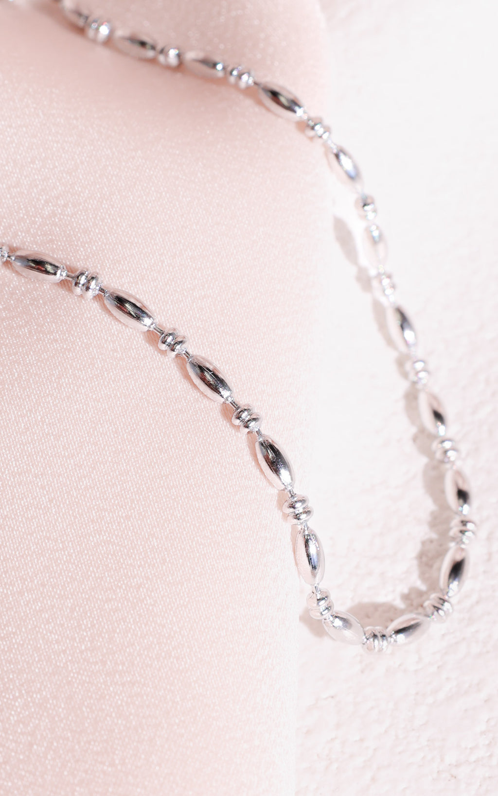 Tain Bracelet - Silver Chain Bead