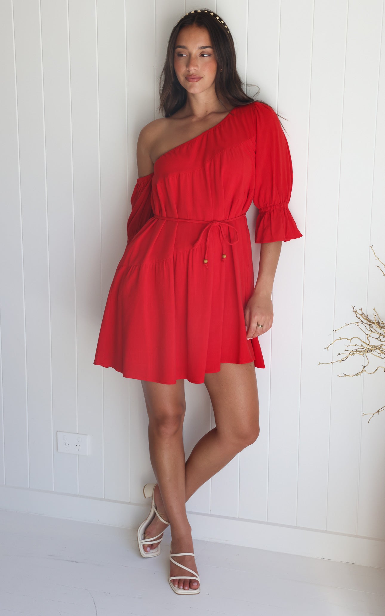Talitha Mini Dress - Red