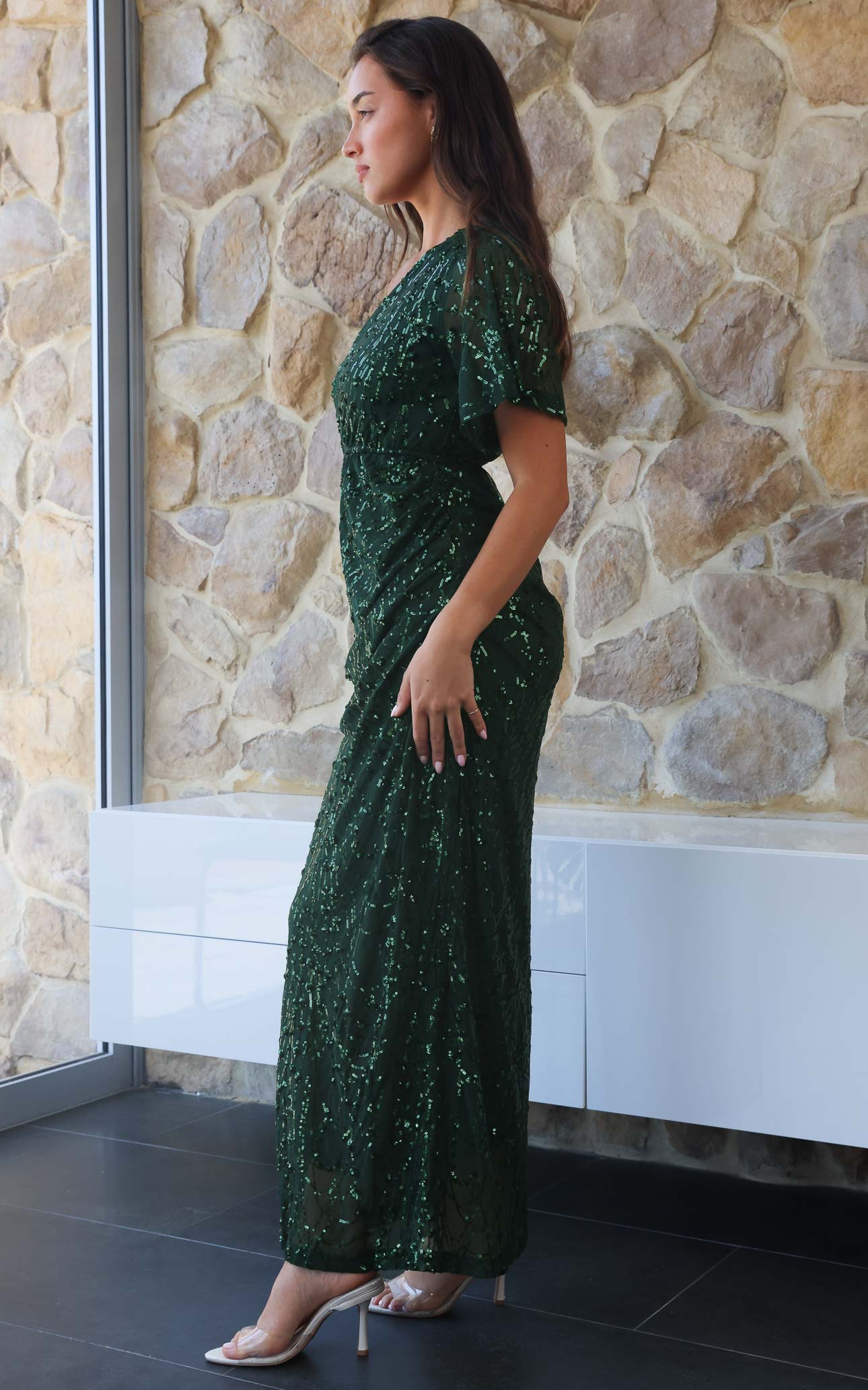 Tallulah Maxi Dress - Emerald