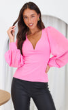 Tammy Long Sleeve Top - Pink