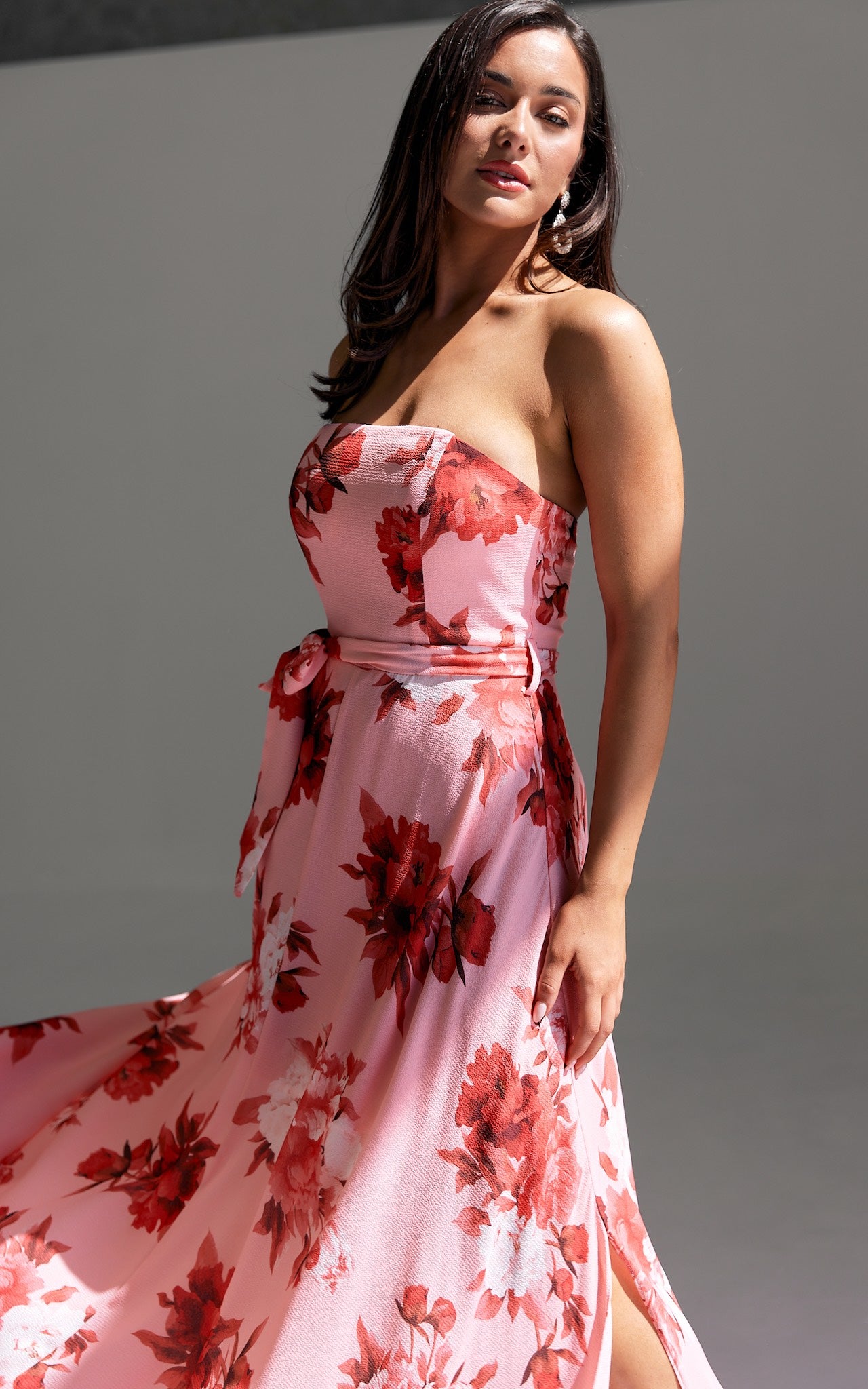 Tamra Maxi Dress - Rose Pink Floral