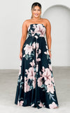 Tamra Maxi Dress - Navy Floral