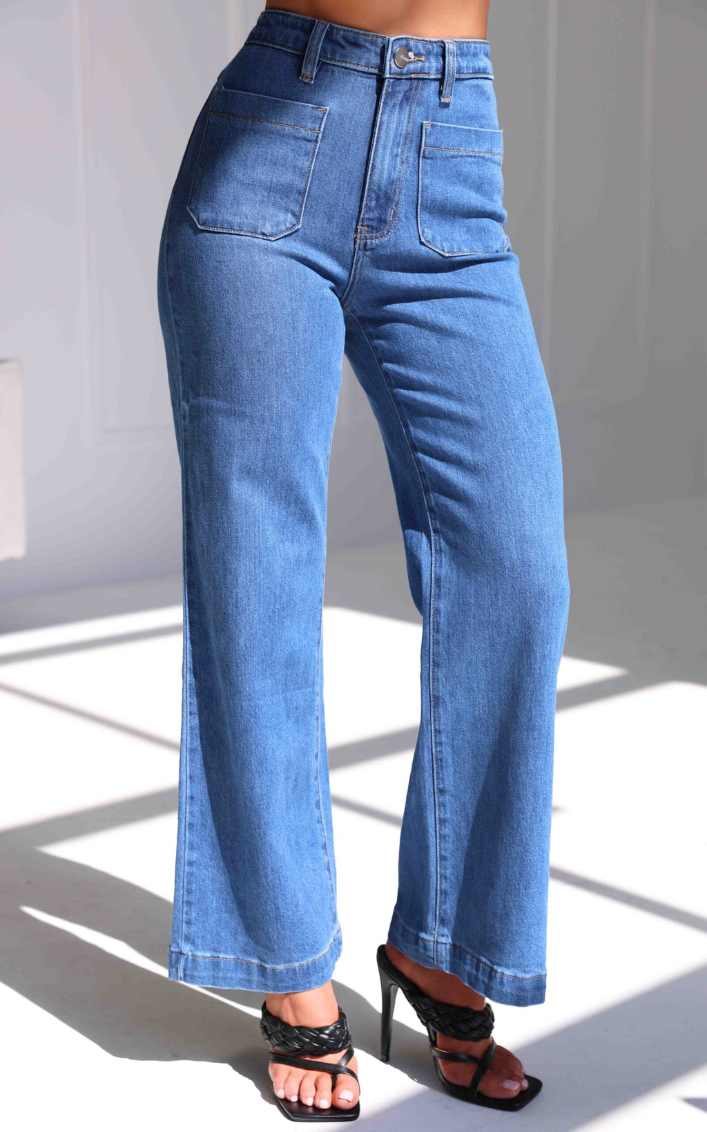 Tarsha Jeans - Mid Blue