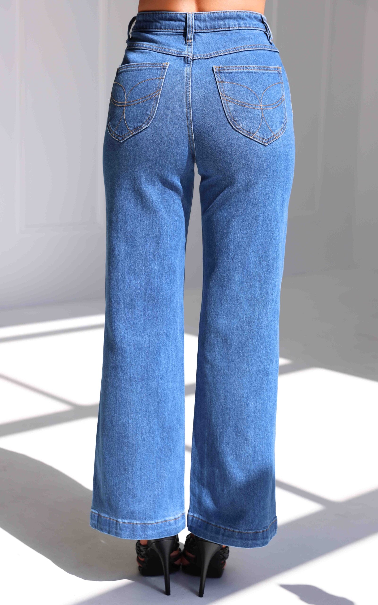Tarsha Jeans - Mid Blue