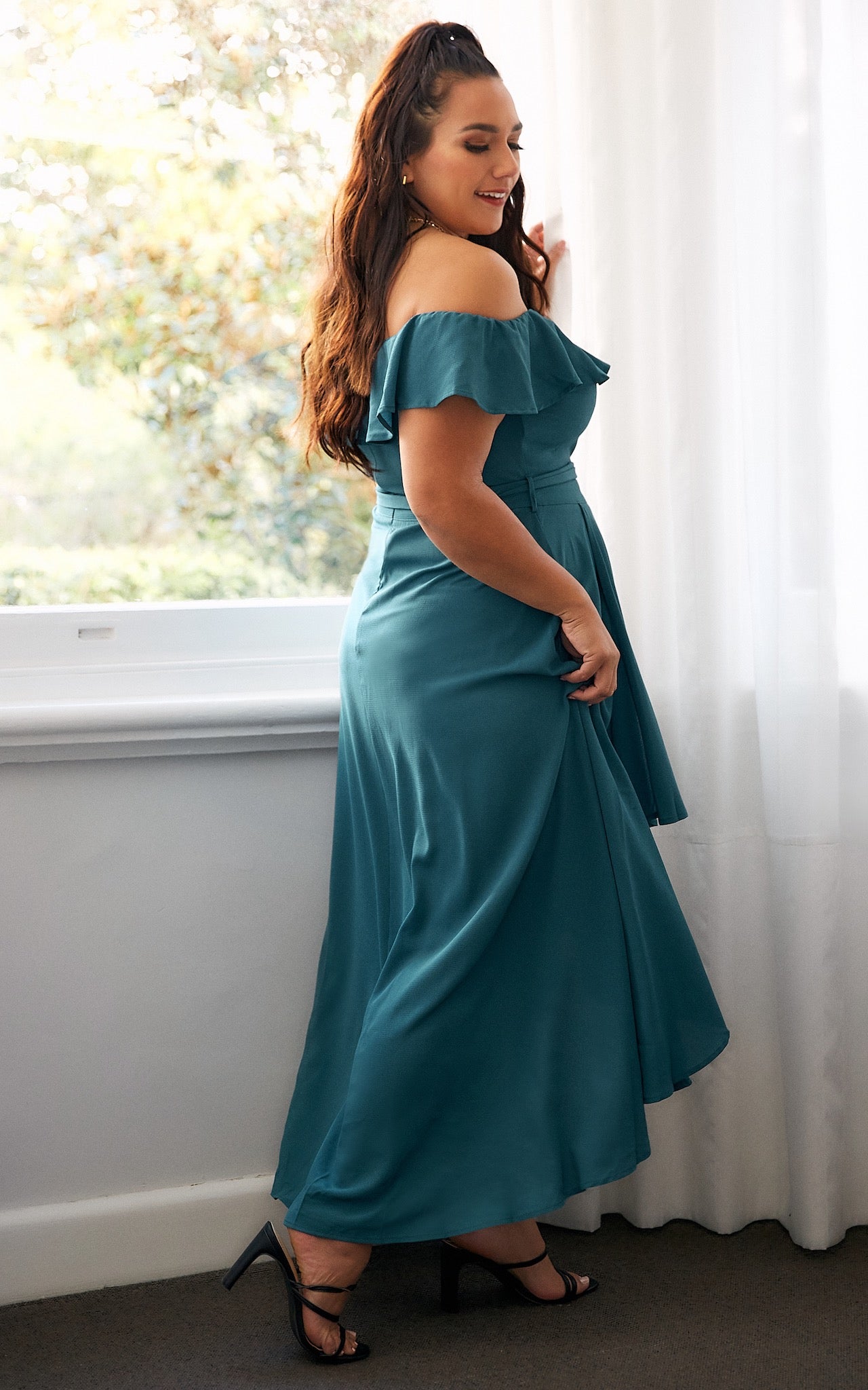 Tatiana Maxi Dress - Teal Blue