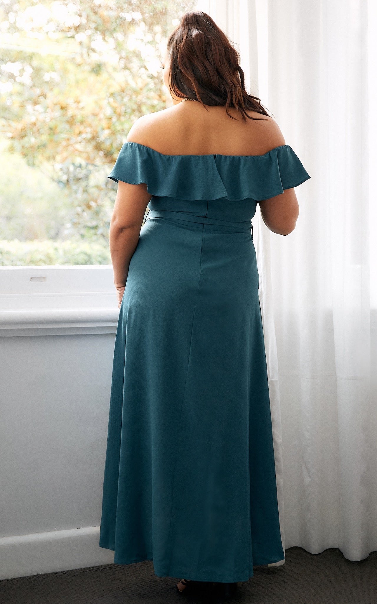 Tatiana Maxi Dress - Teal Blue