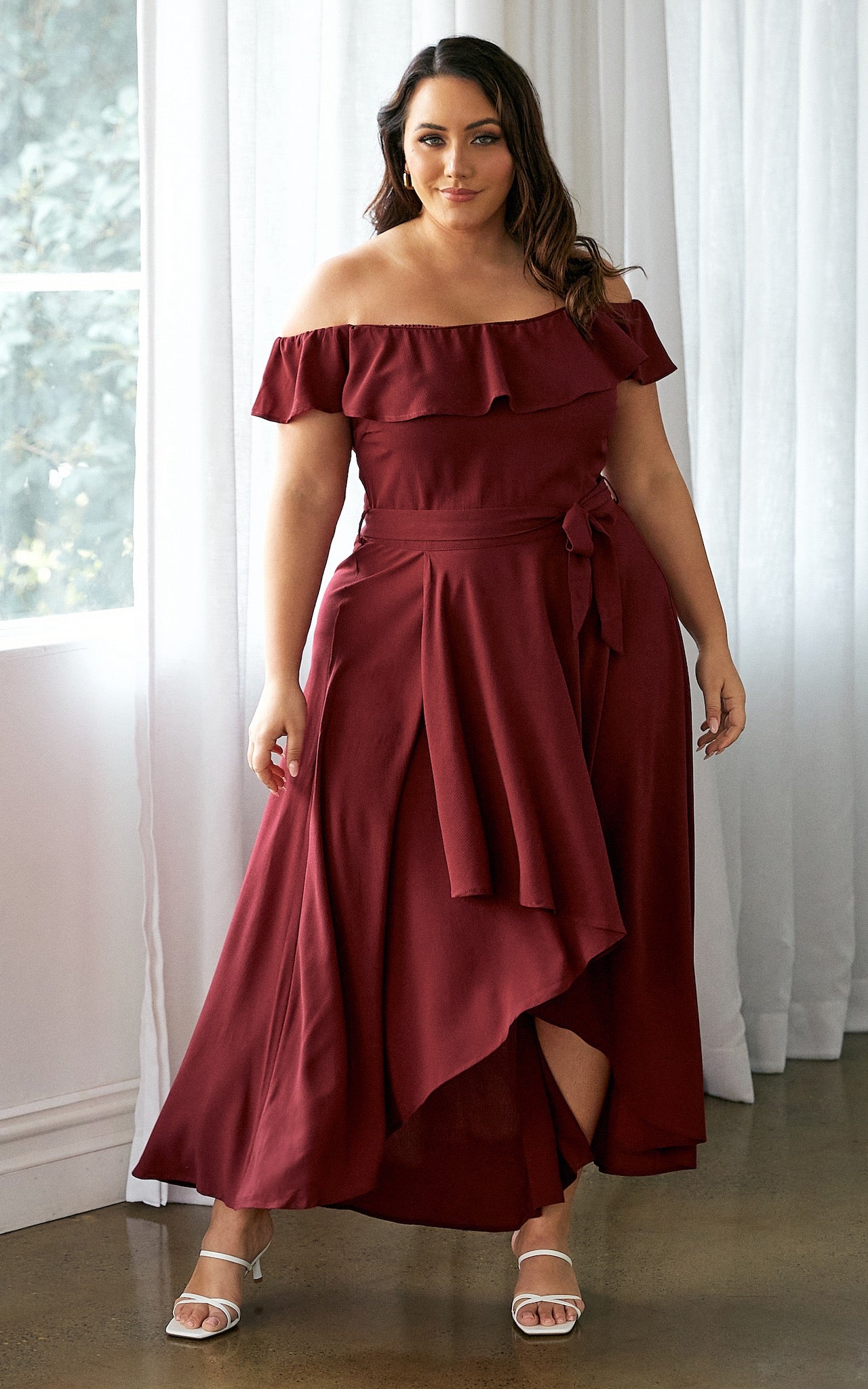 Tatiana Maxi Dress - Wine