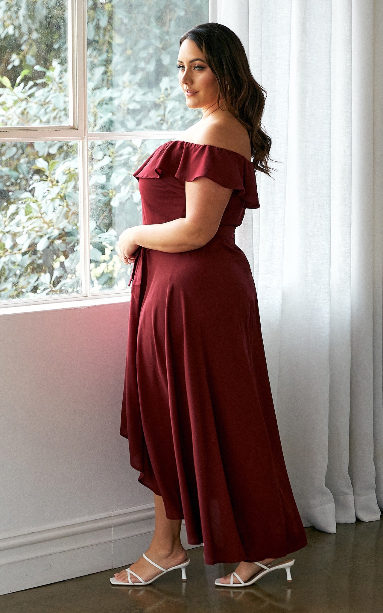 Tatiana Maxi Dress - Wine