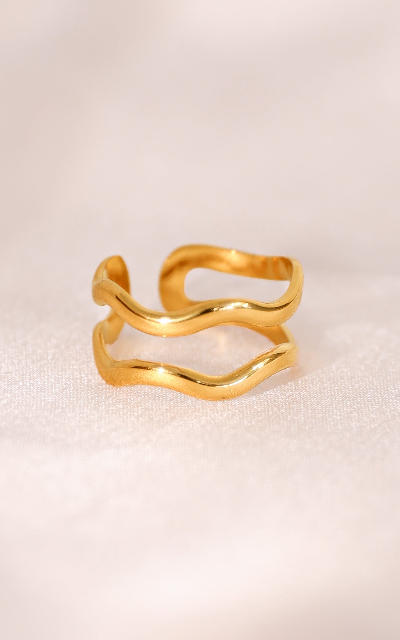 Teo Ring - Gold Wave
