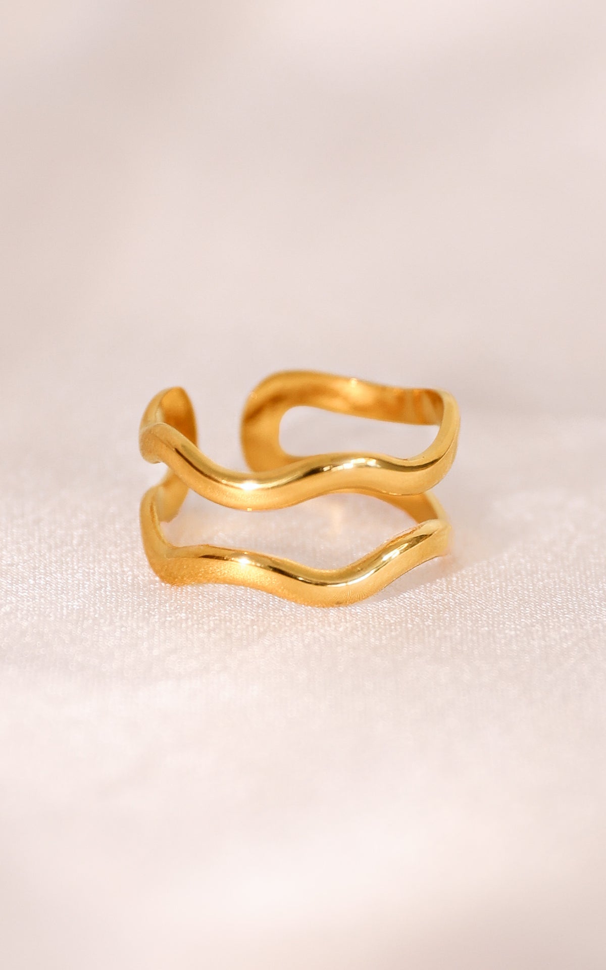 Teo Ring - Gold Wave