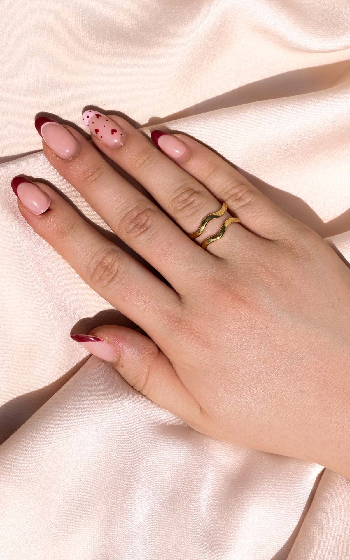 Teo Ring - Gold Wave