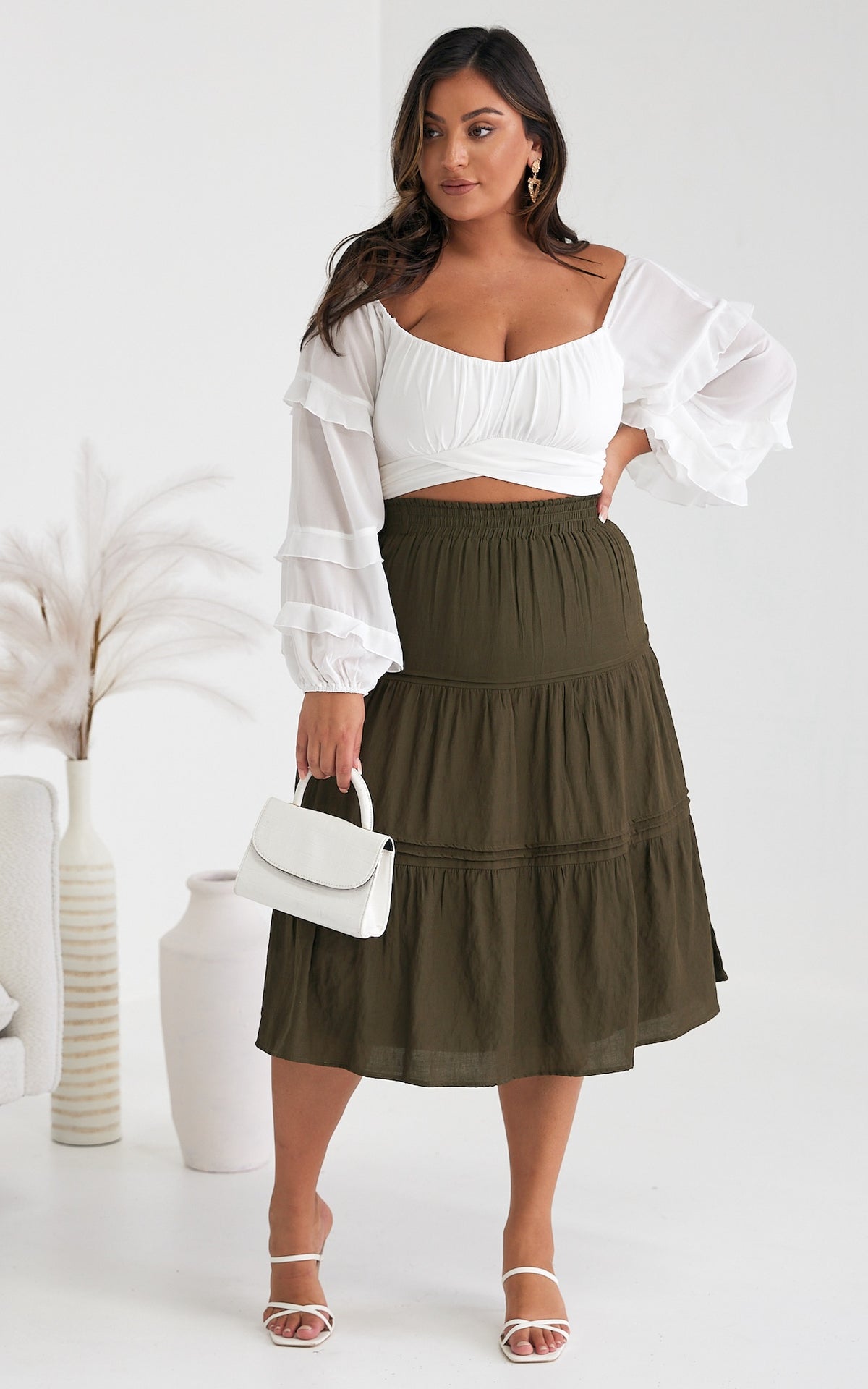 Luella Crop Top - White