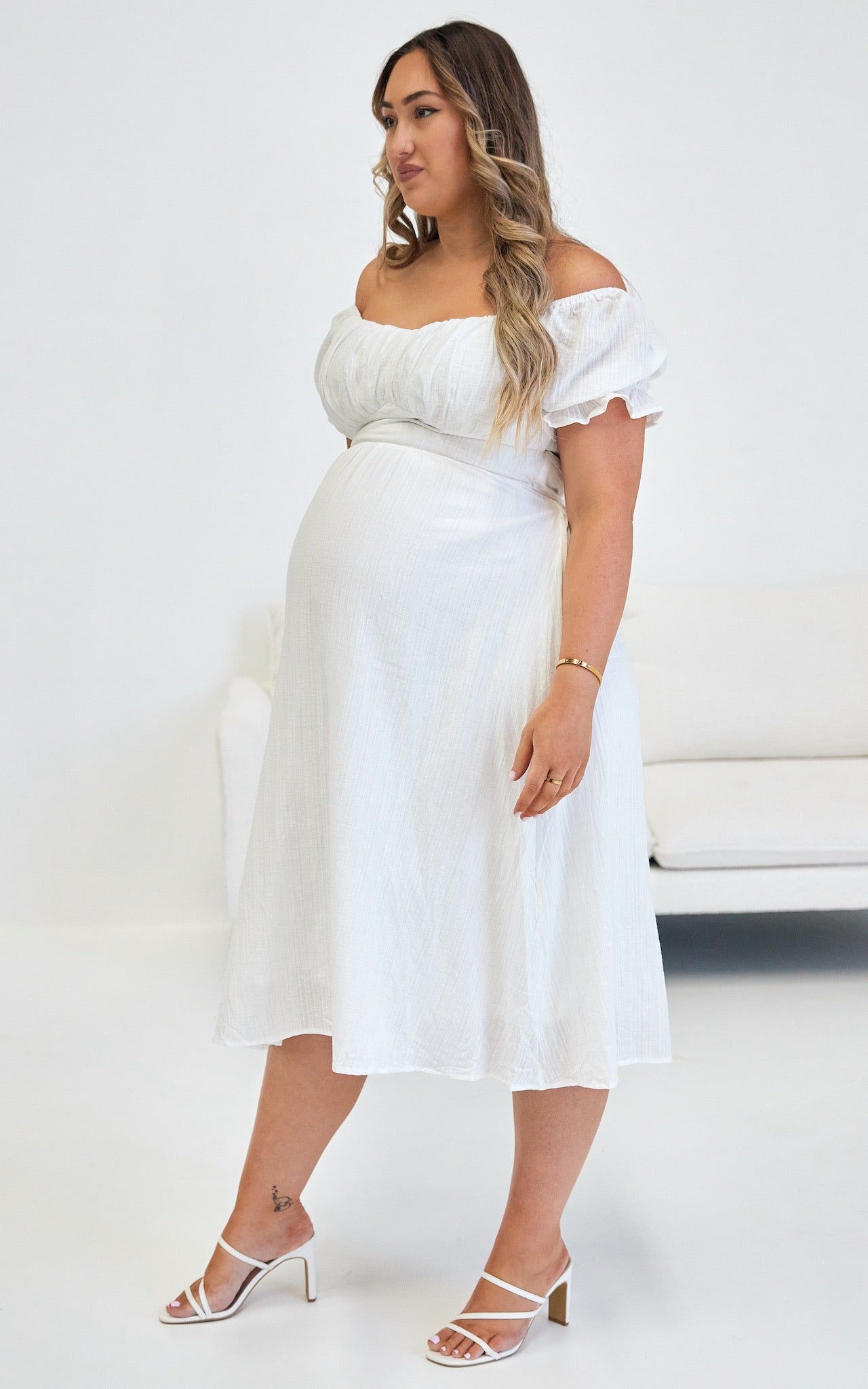 Truvy Dress - White