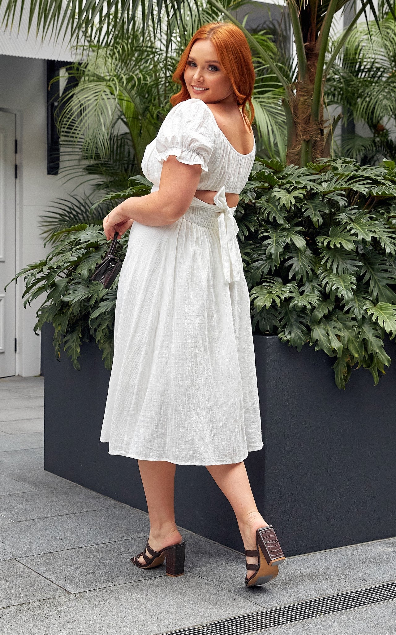 Truvy Dress - White