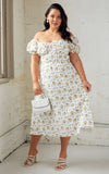 Truvy Dress - White Floral