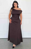 Tully Maxi Dress - Dark Brown