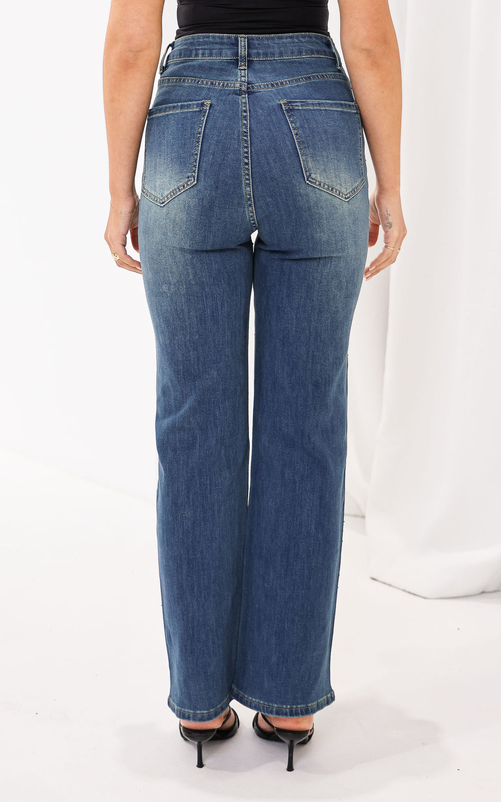Tanni Diamante Jeans - Blue