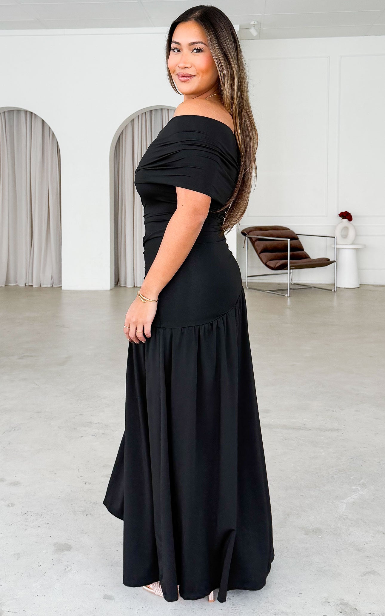 Tianna Maxi Dress - Black